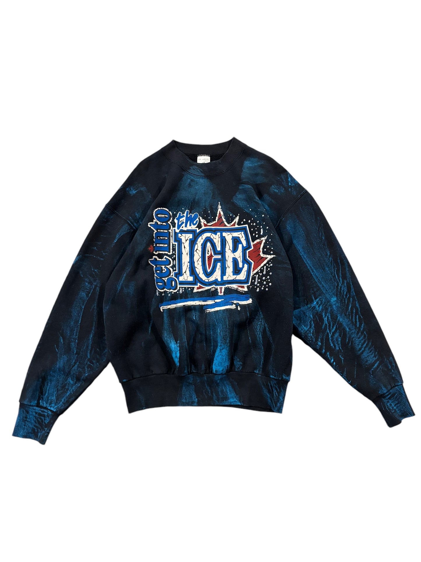 Vintage AOP "Get Into The Ice" Sweater