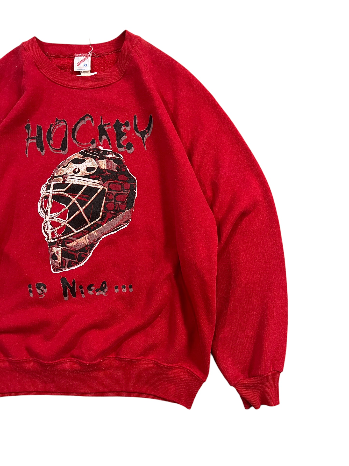 Vintage "Hockey Is Nice" Sweater