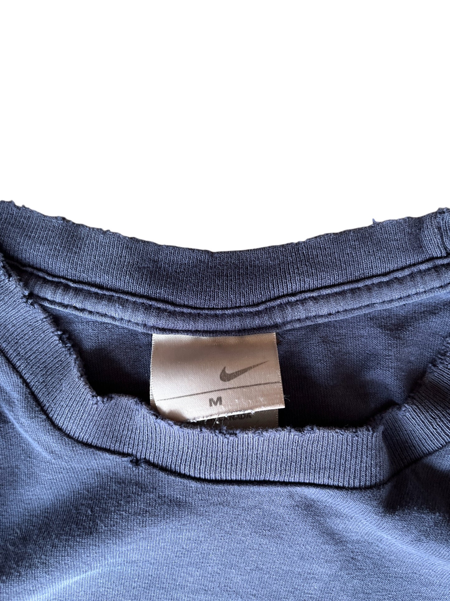 Vintage 90's Nike Tee Dark Blue