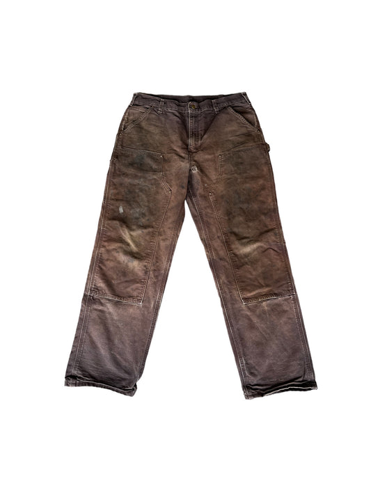 Vintage Double Knee Carhartt Pants Brown