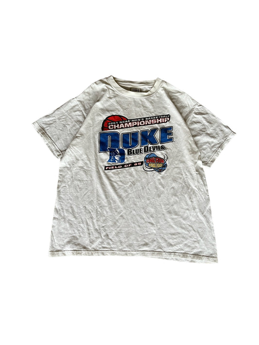 Vintage Y2k 2001 Duke Blue Devils Champions Tee