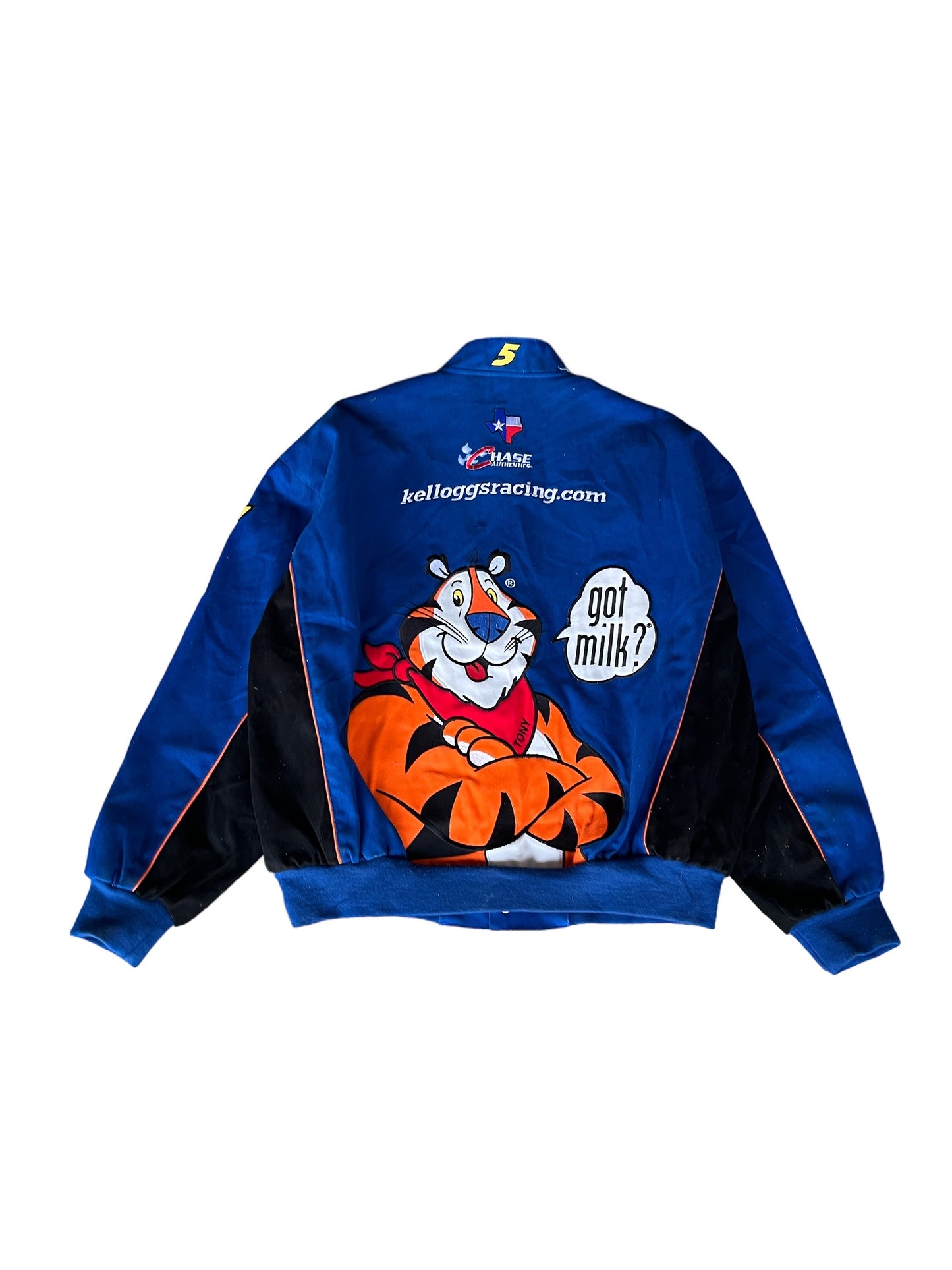 Rare Kellogg's Nascar Racing Tony The Tiger Jacket