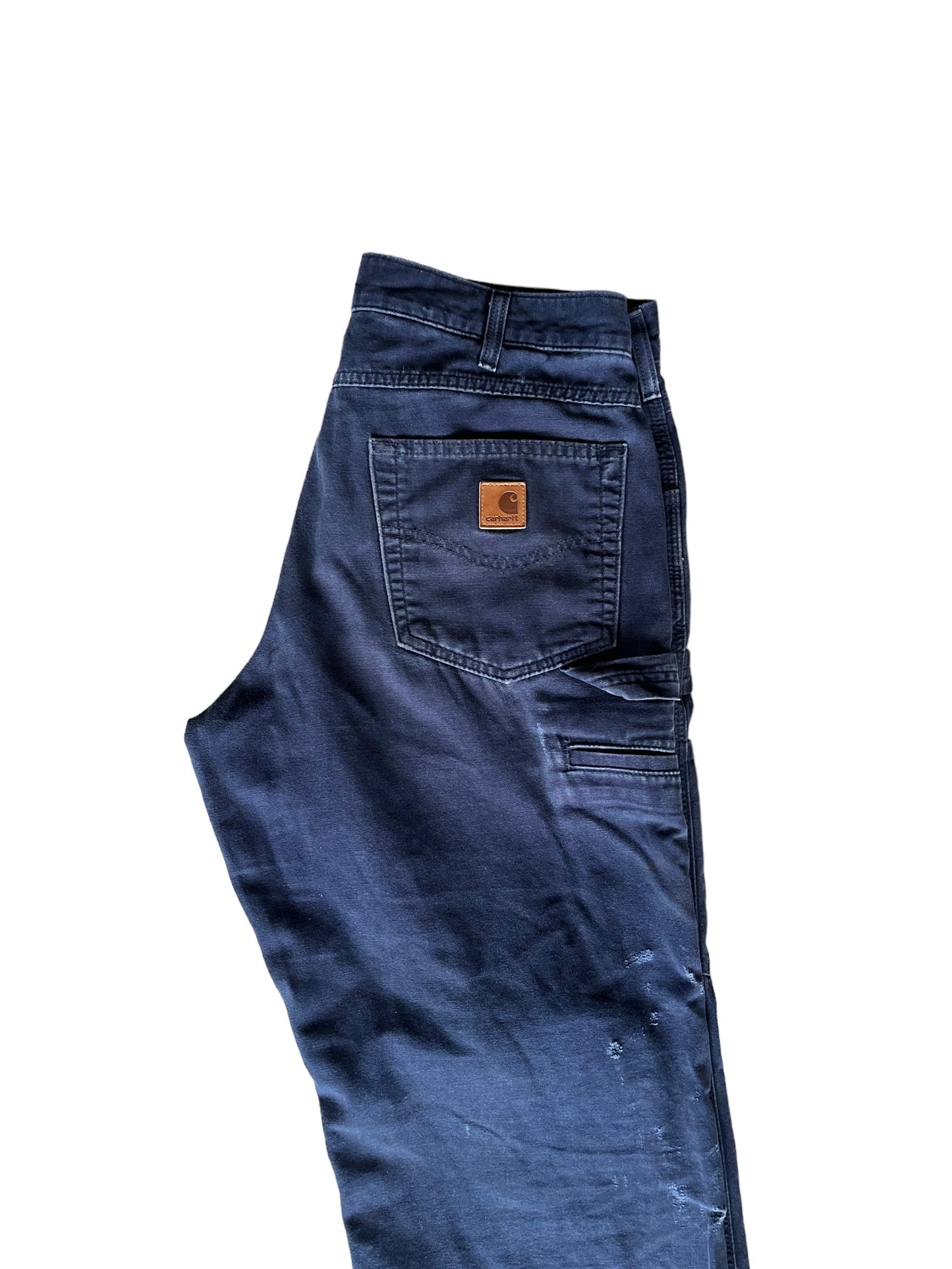 Vintage Carhartt Relaxed Pants Dark Blue - 32