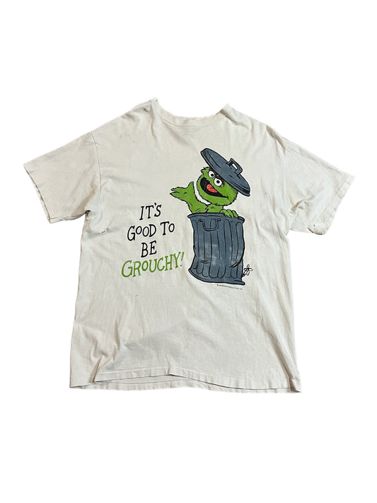 Rare Vintage Oscar The Grouch Tee