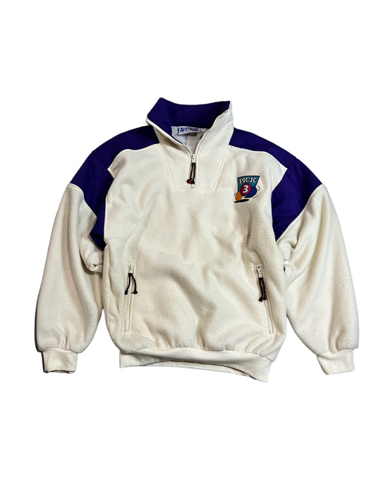 Vintage Pick 3 Half Zip Fleece Jacket