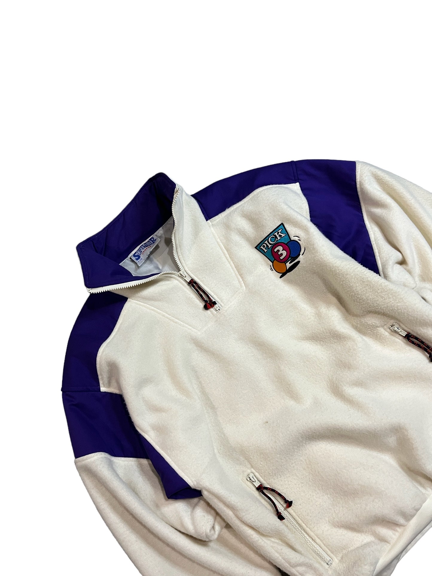 Vintage Pick 3 Half Zip Fleece Jacket