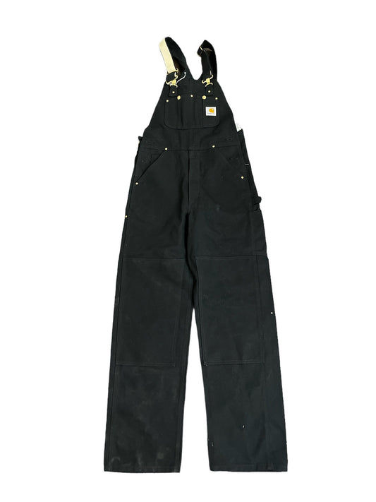 Vintage Carhartt Double Knee Overalls Black