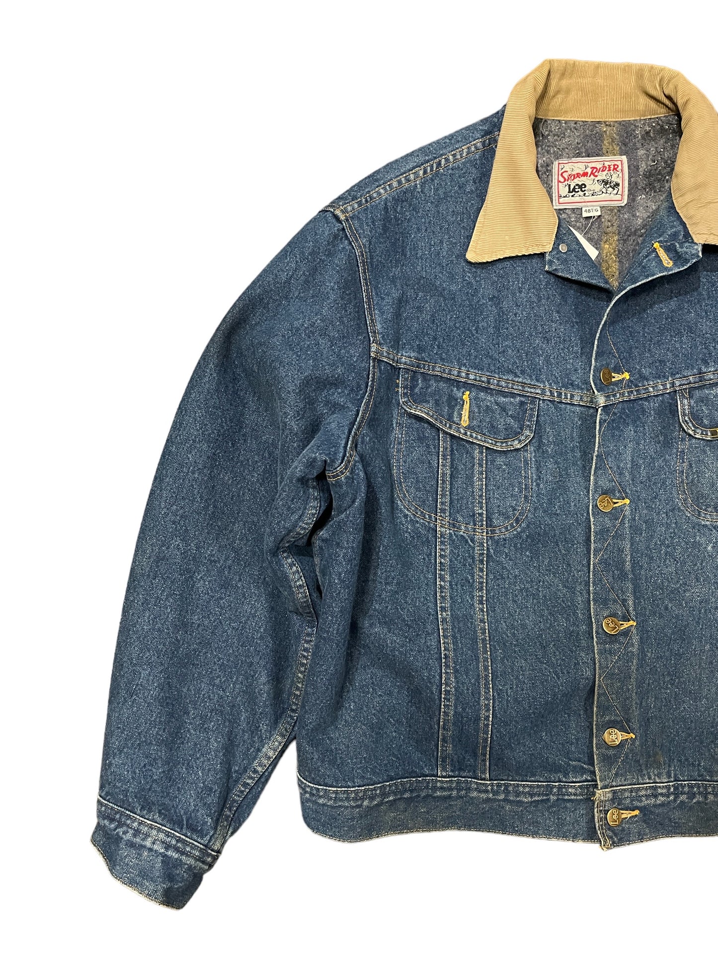 Vintage Storm Rider Denim Jacket