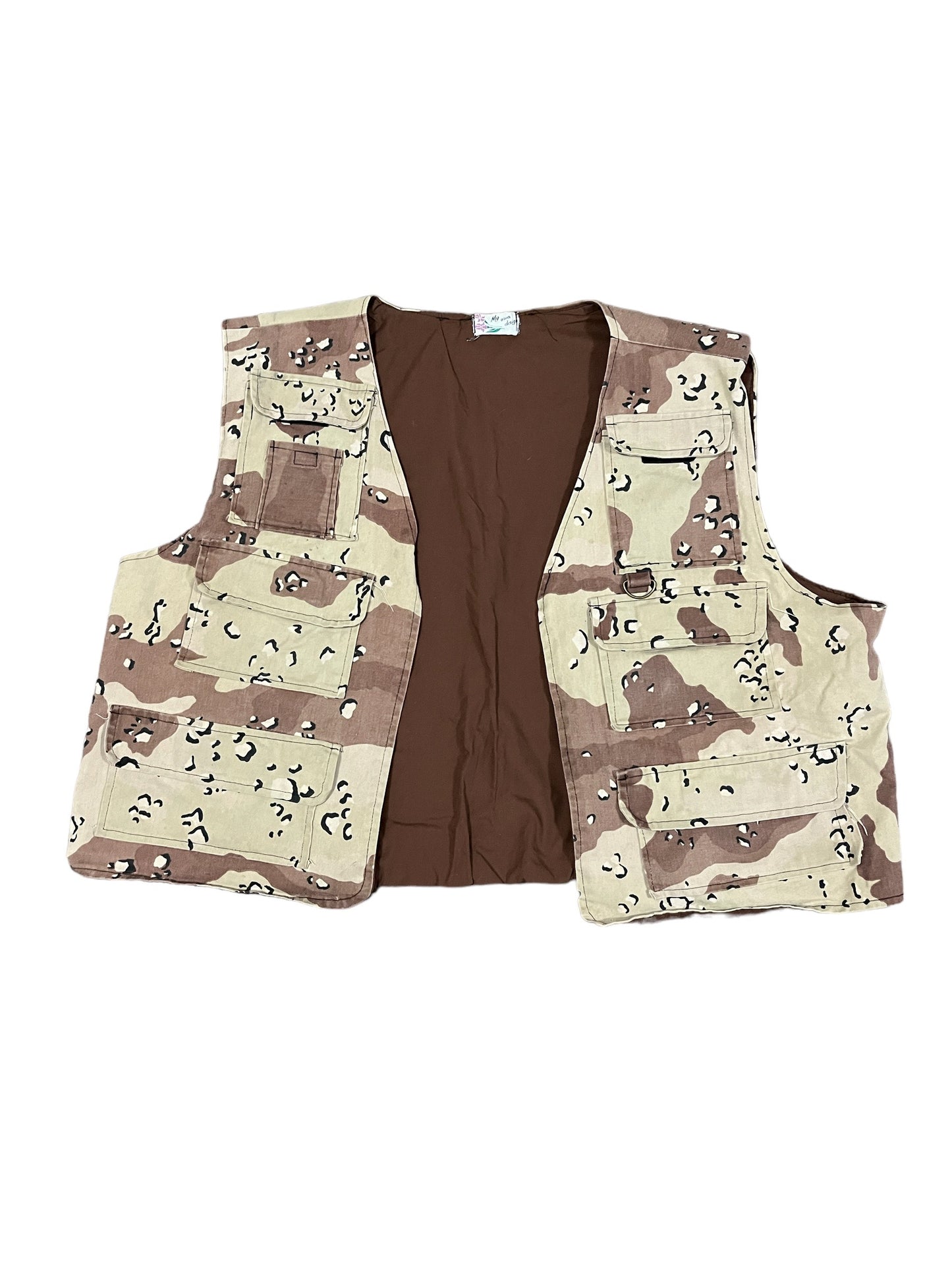 Vintage Dessert Camo Vest