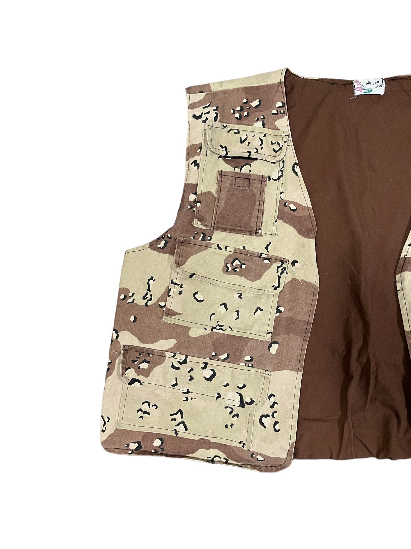 Vintage Dessert Camo Vest