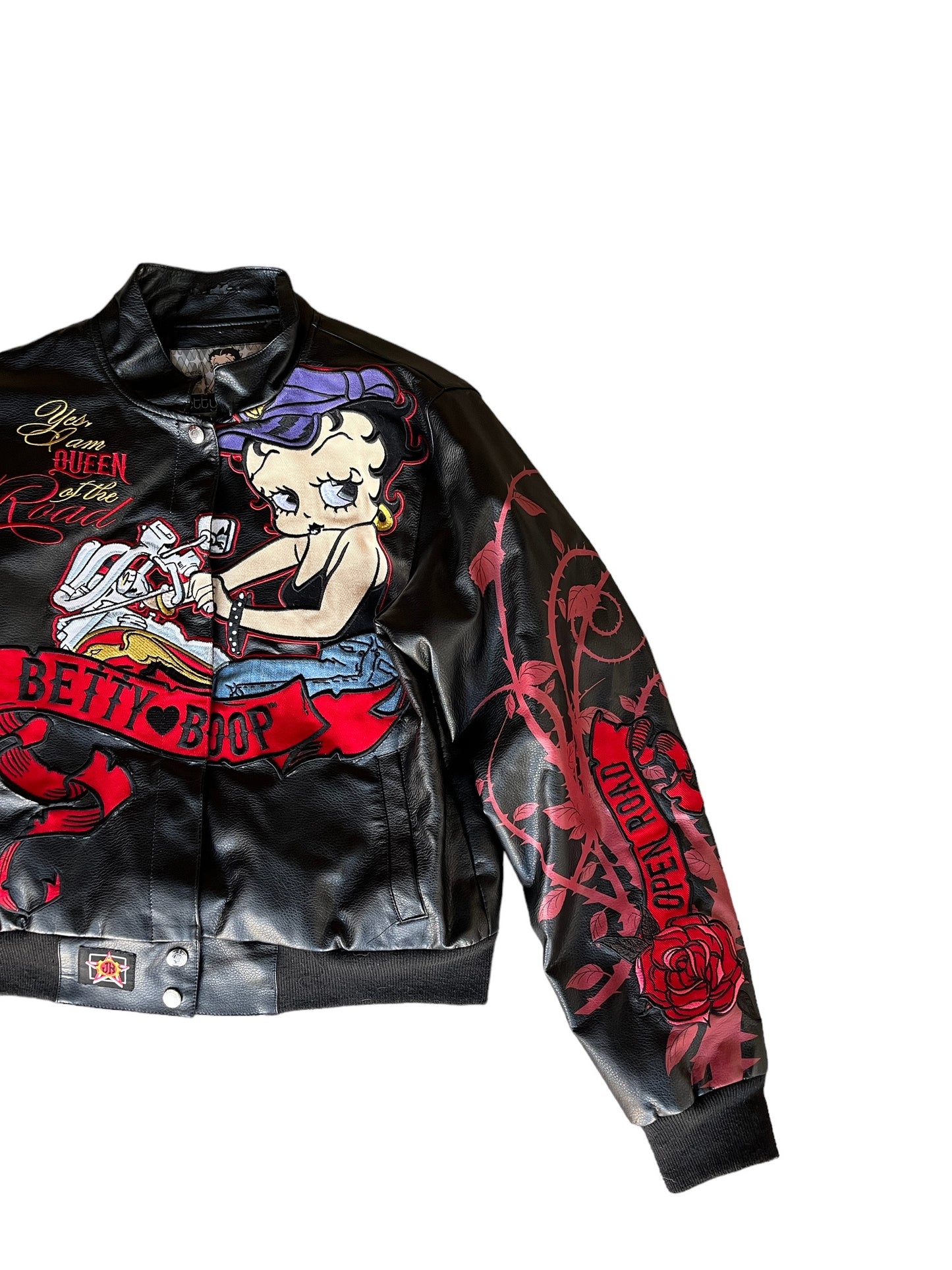 Rare Vintage Betty Boop Leather Jacket