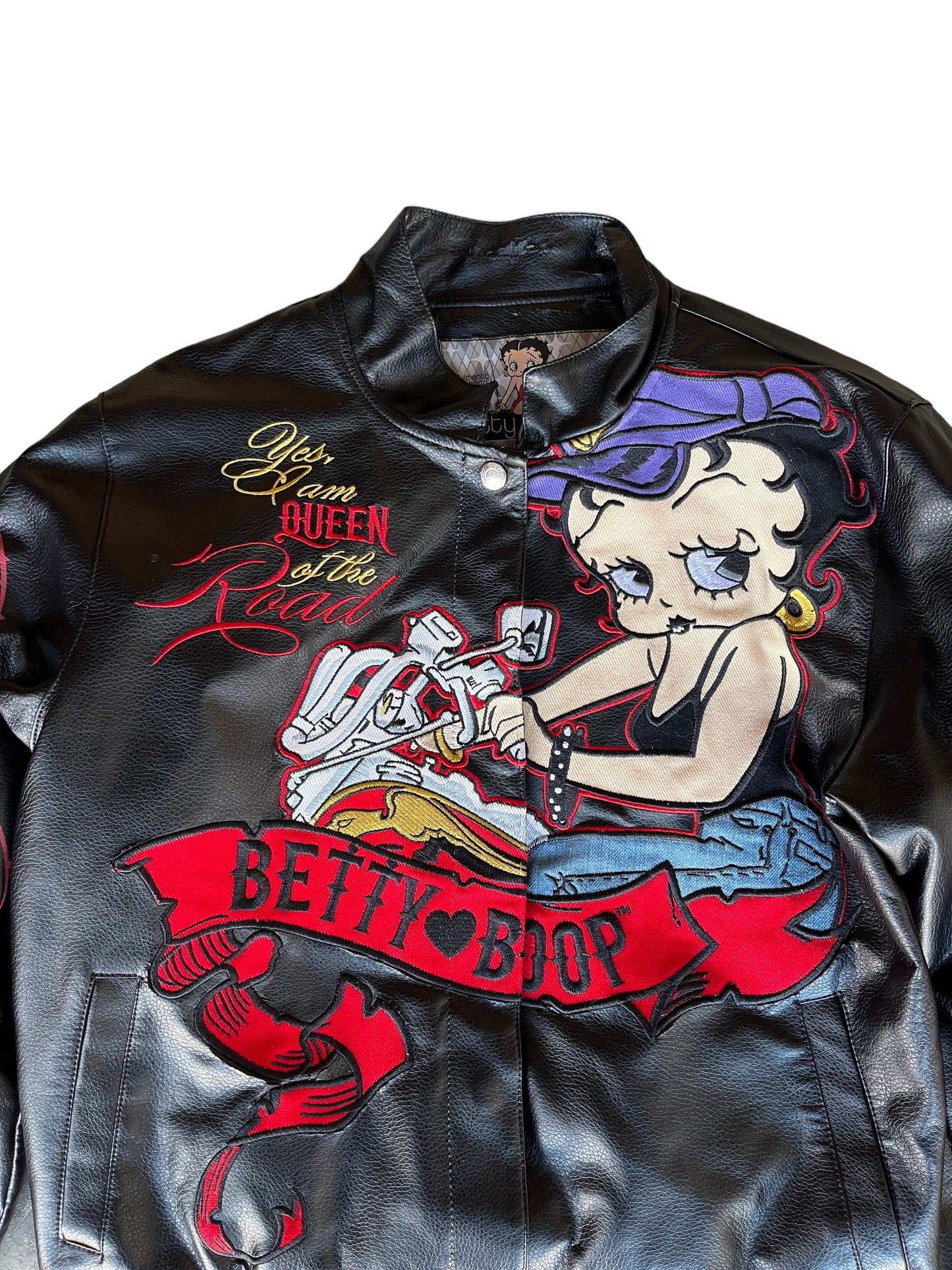 Rare Vintage Betty Boop Leather Jacket