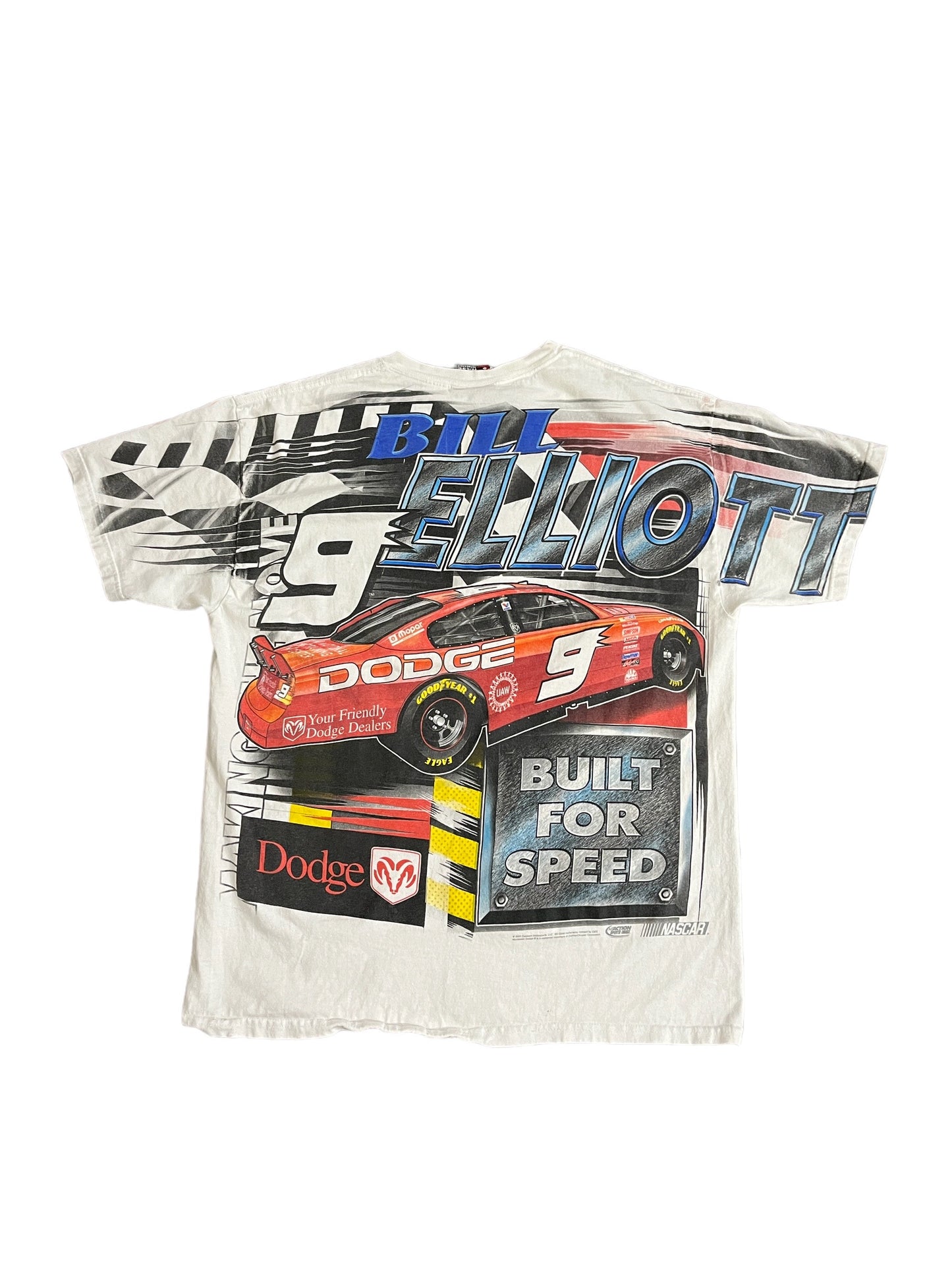 Vintage Nascar Making The Move "Bill Elliot" AOP Tee