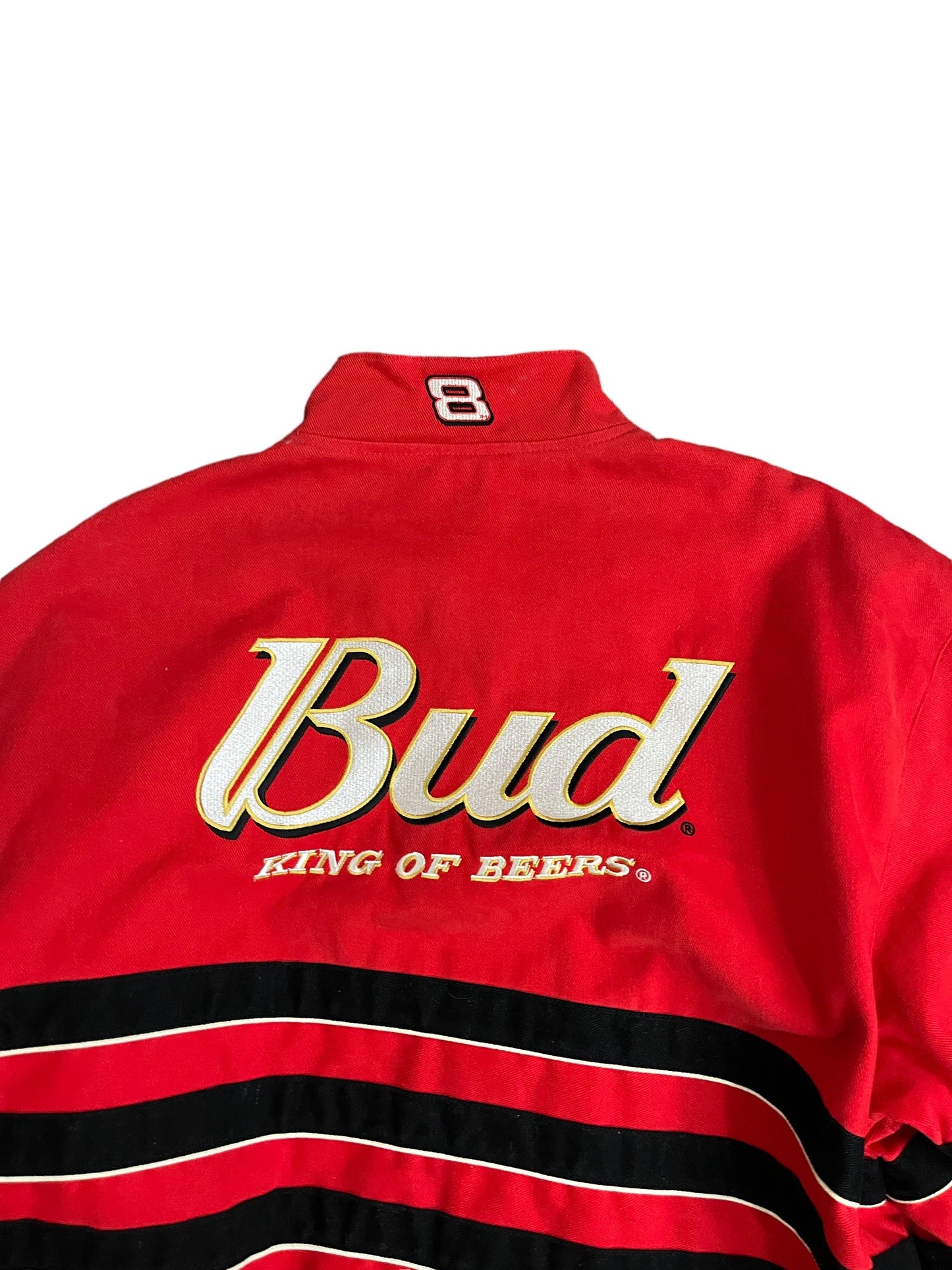 Vintage Nascar Budweiser "King Of Bud" Racing Jacket