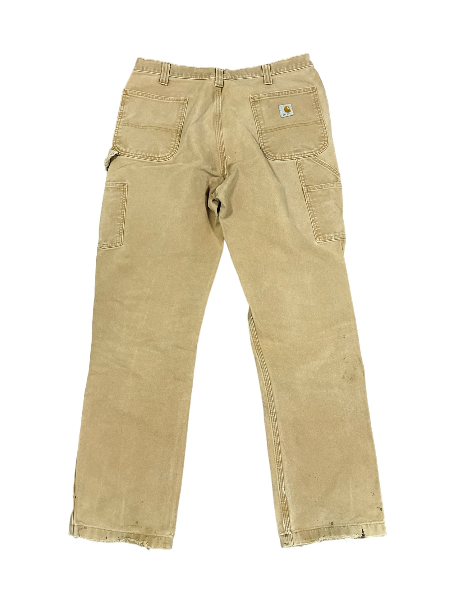 Vintage Carhartt Double Knee Canvas Pants - Sand