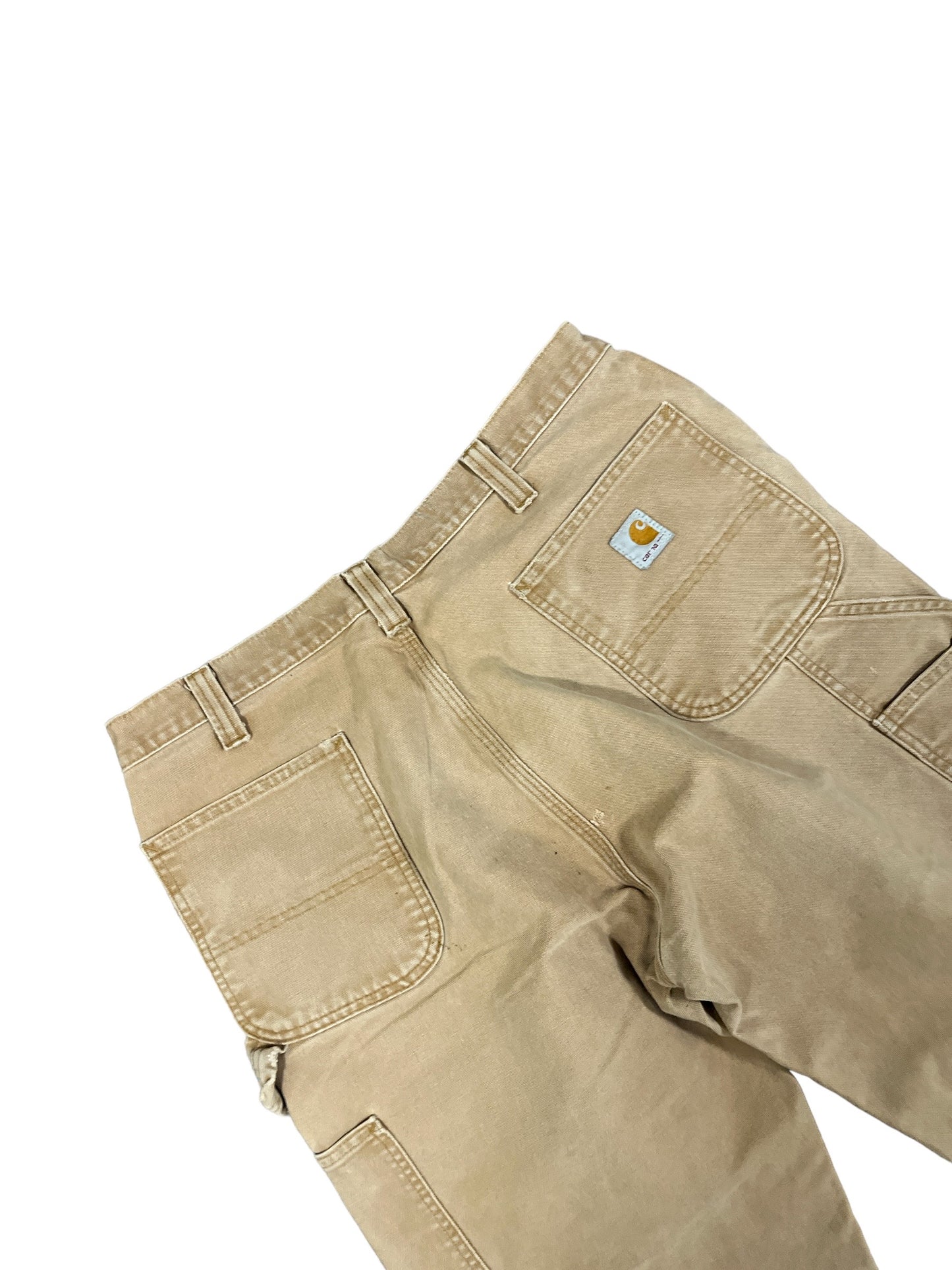 Vintage Carhartt Double Knee Canvas Pants - Sand