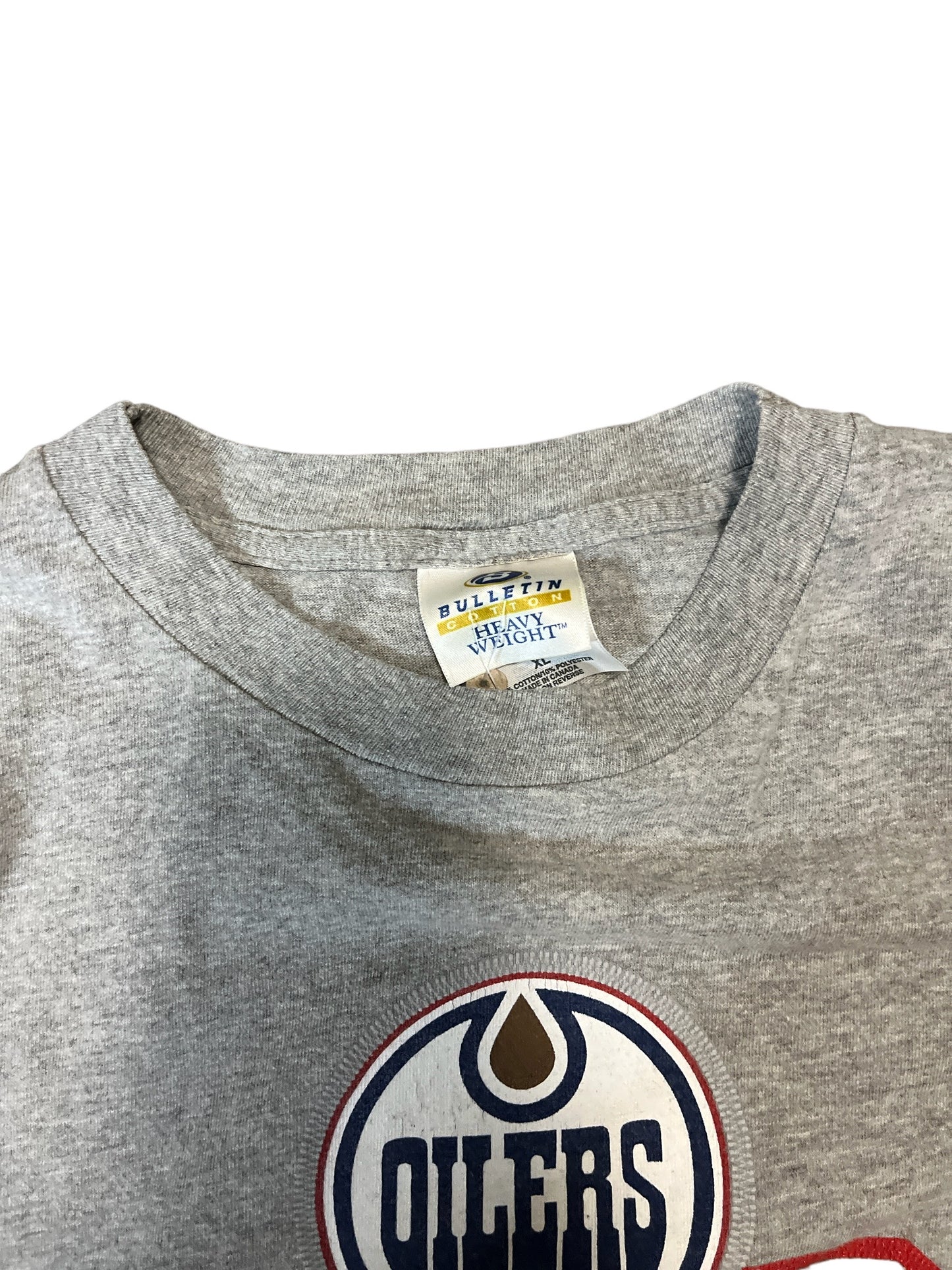 Vintage Bulletin Athletic Edmonton Oilers Tee