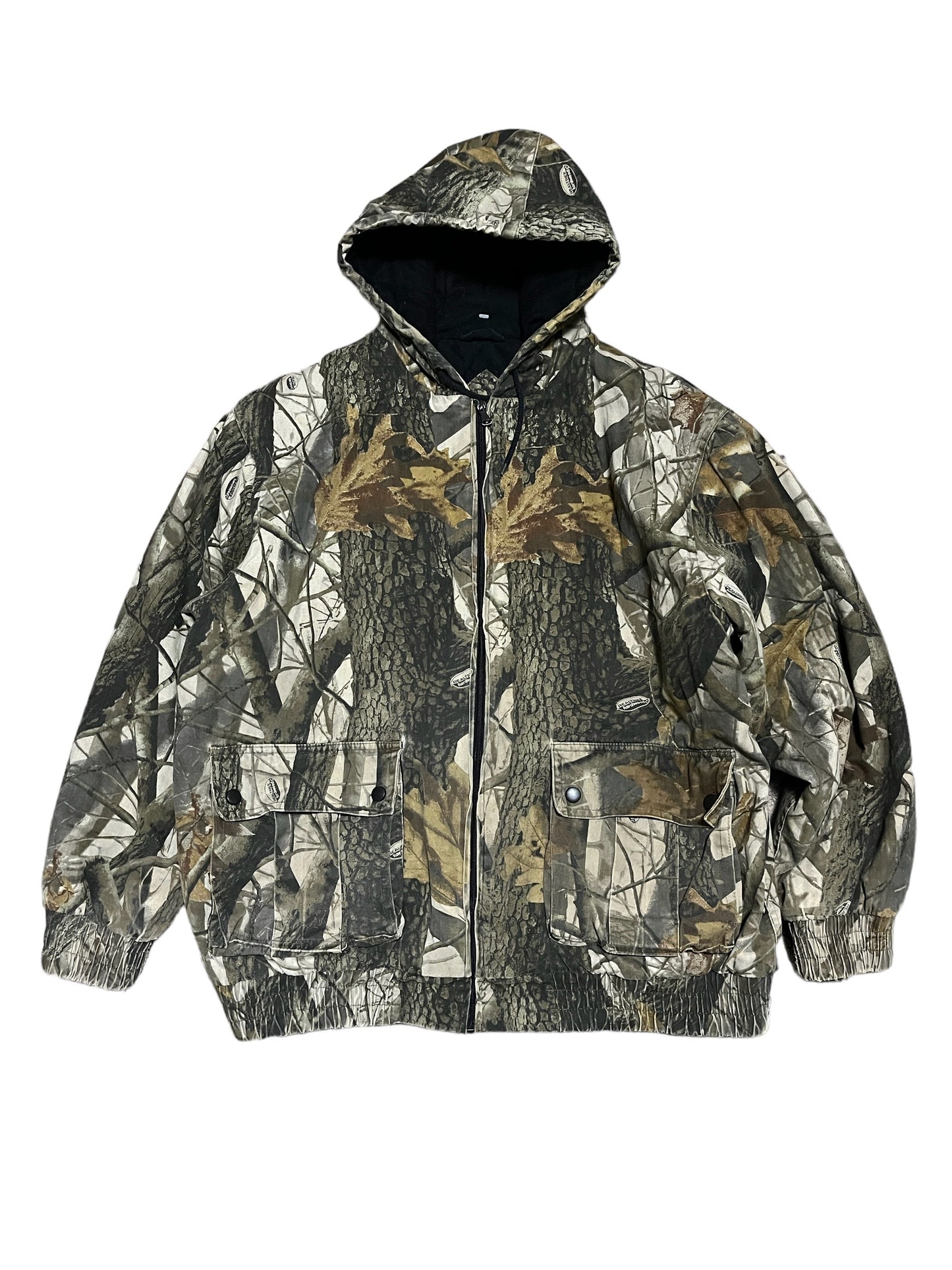 Heavyweight "Realtree" Camo Tree Hooded Jacket