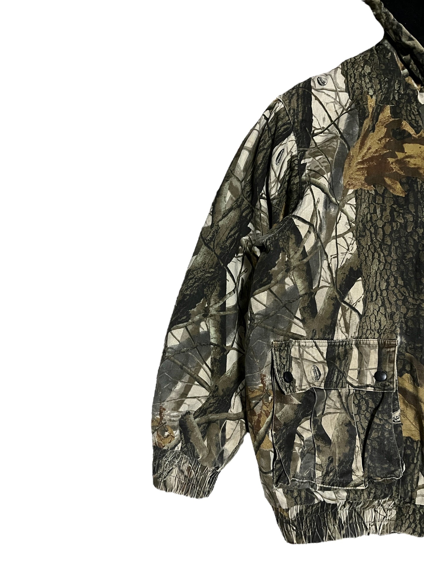 Heavyweight "Realtree" Camo Tree Hooded Jacket