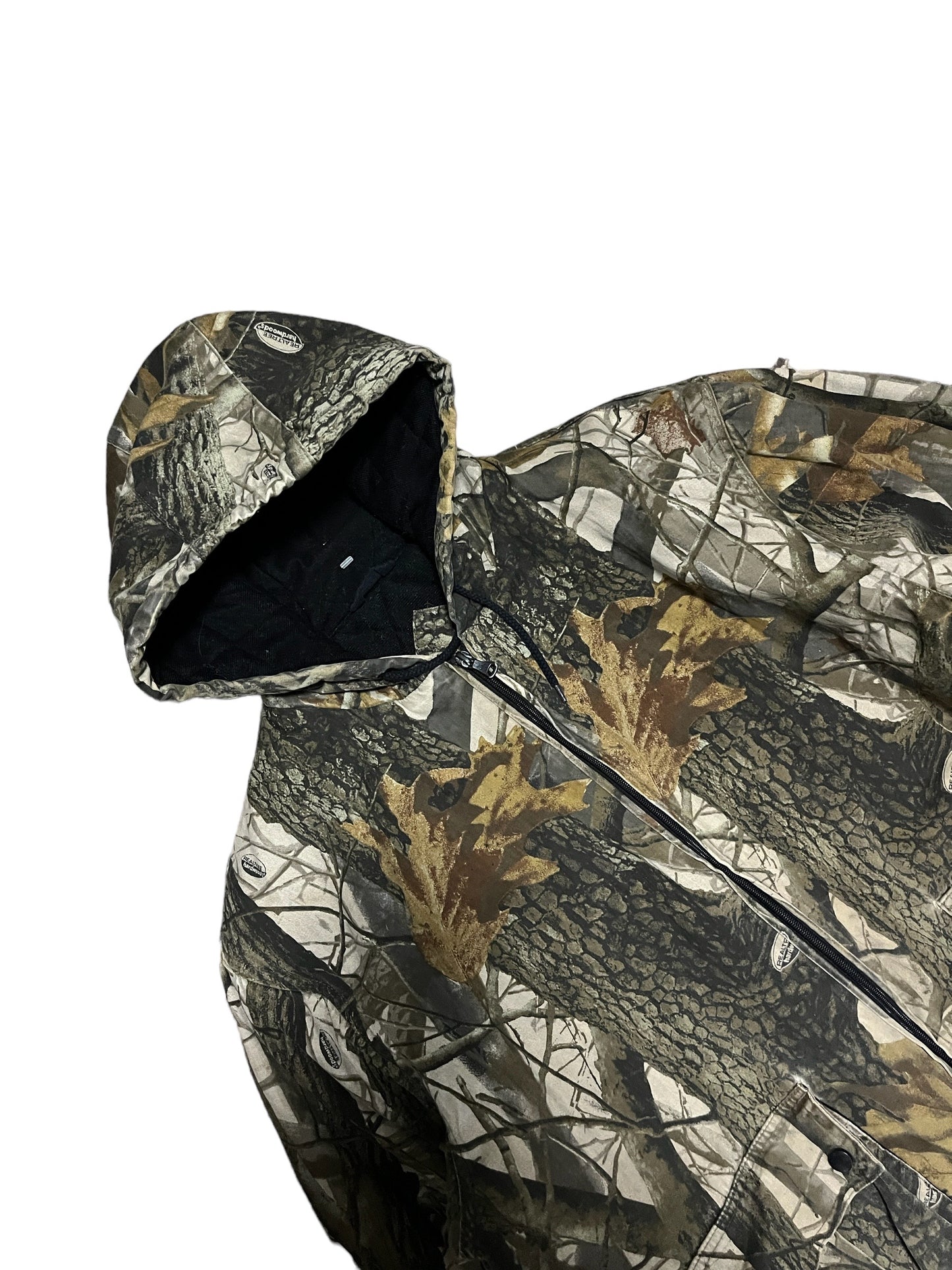 Heavyweight "Realtree" Camo Tree Hooded Jacket