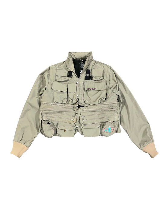 Vintage "Dragonfly" Dessert Military Jacket