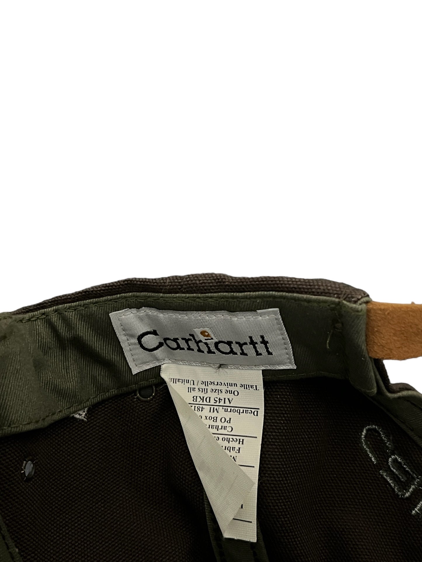 Carhartt  Brown Canvas Hat