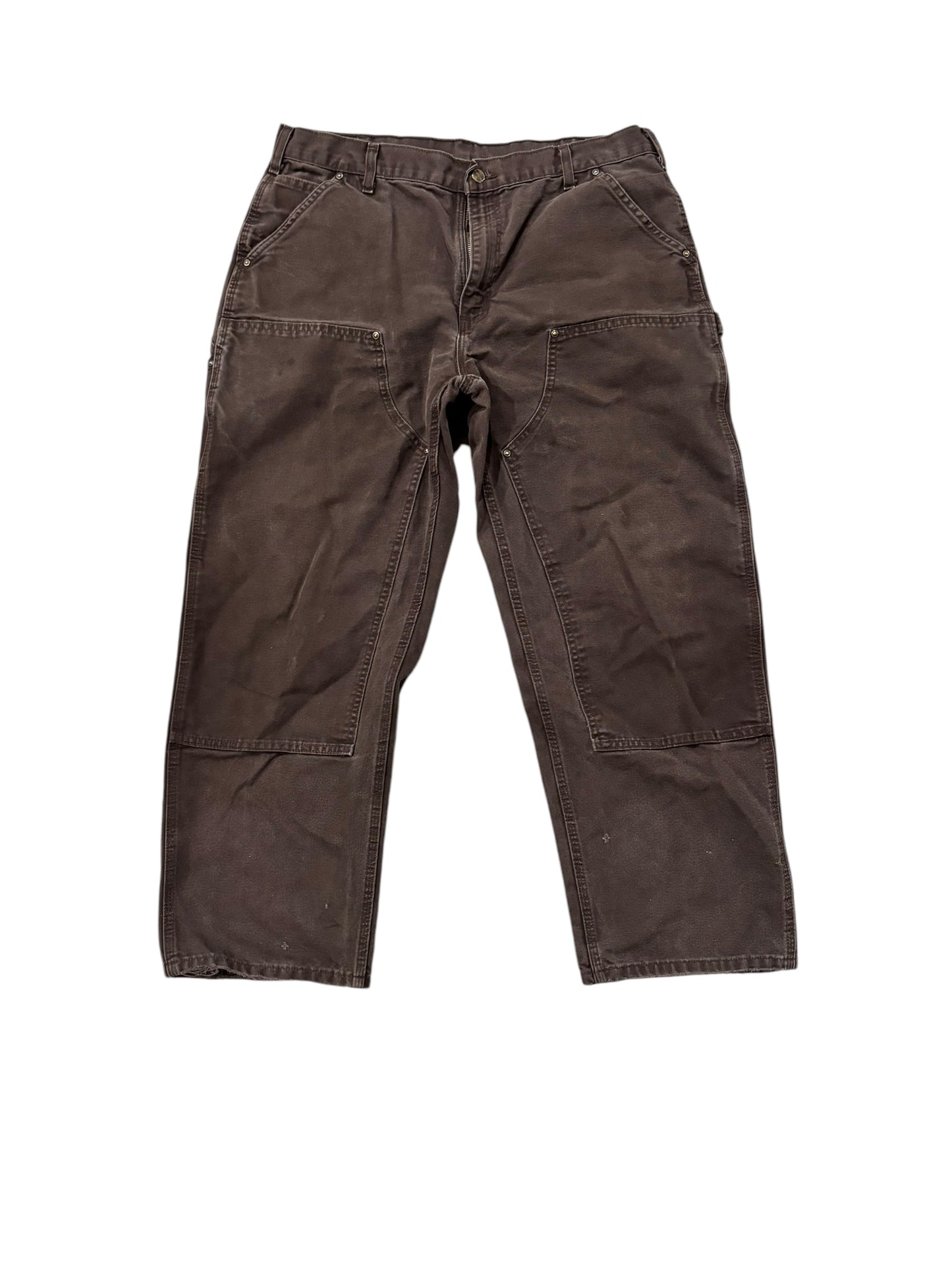 Vintage Carhartt Double Knee Pants Brown