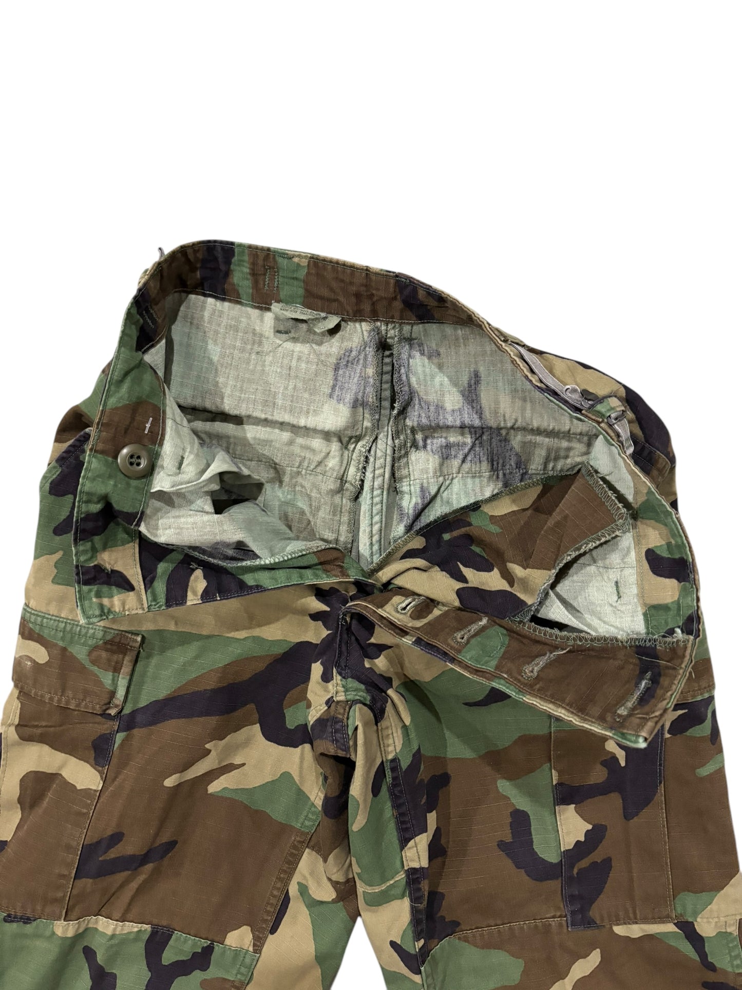 Vintage Camo Military Pants - 29