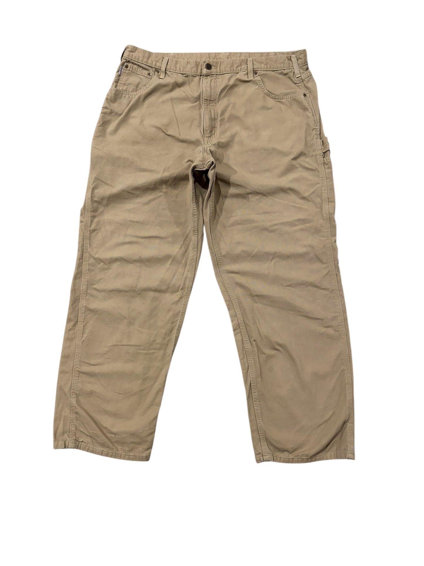 Vintage Relaxed Carhartt Loose Pants Khaki