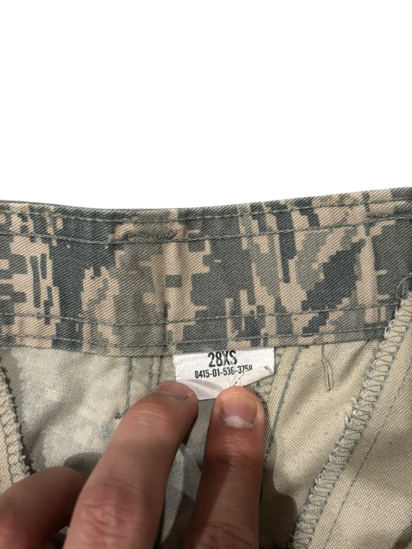 Vintage Light Camo Military Pants - 28