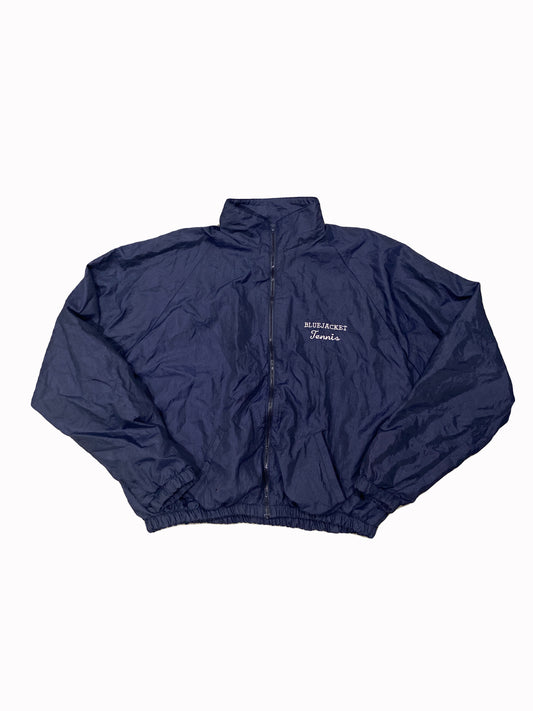 "Blue Jacket Tennis" Windbreaker Indigo