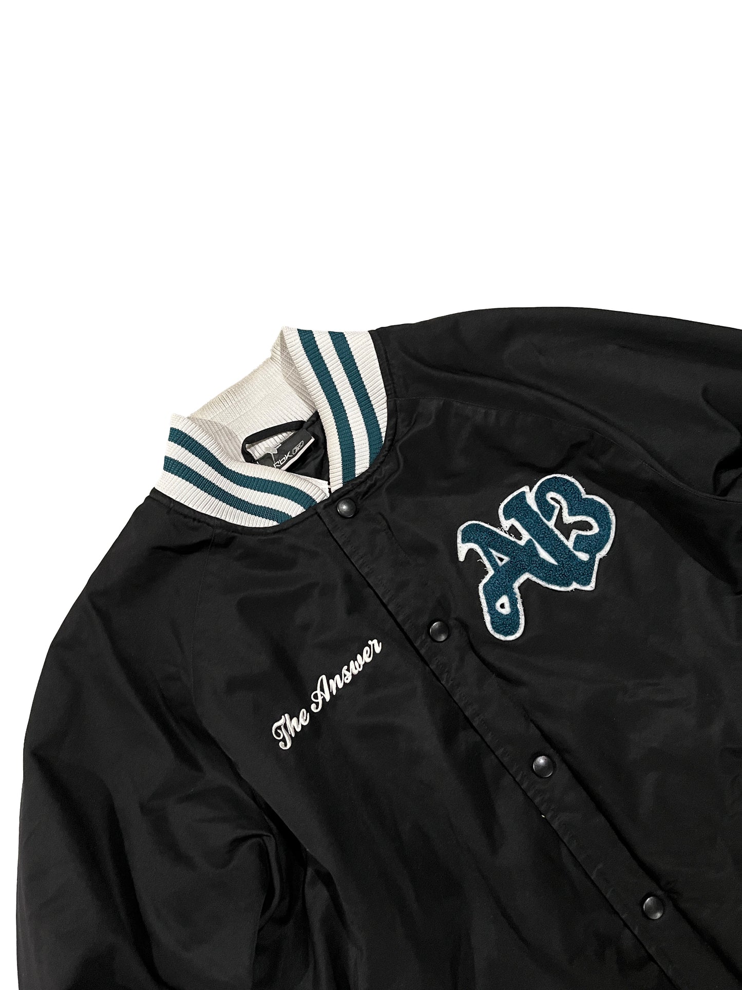 Vintage Reebok Allen Iverson  "The Answer" Bomber Jacket