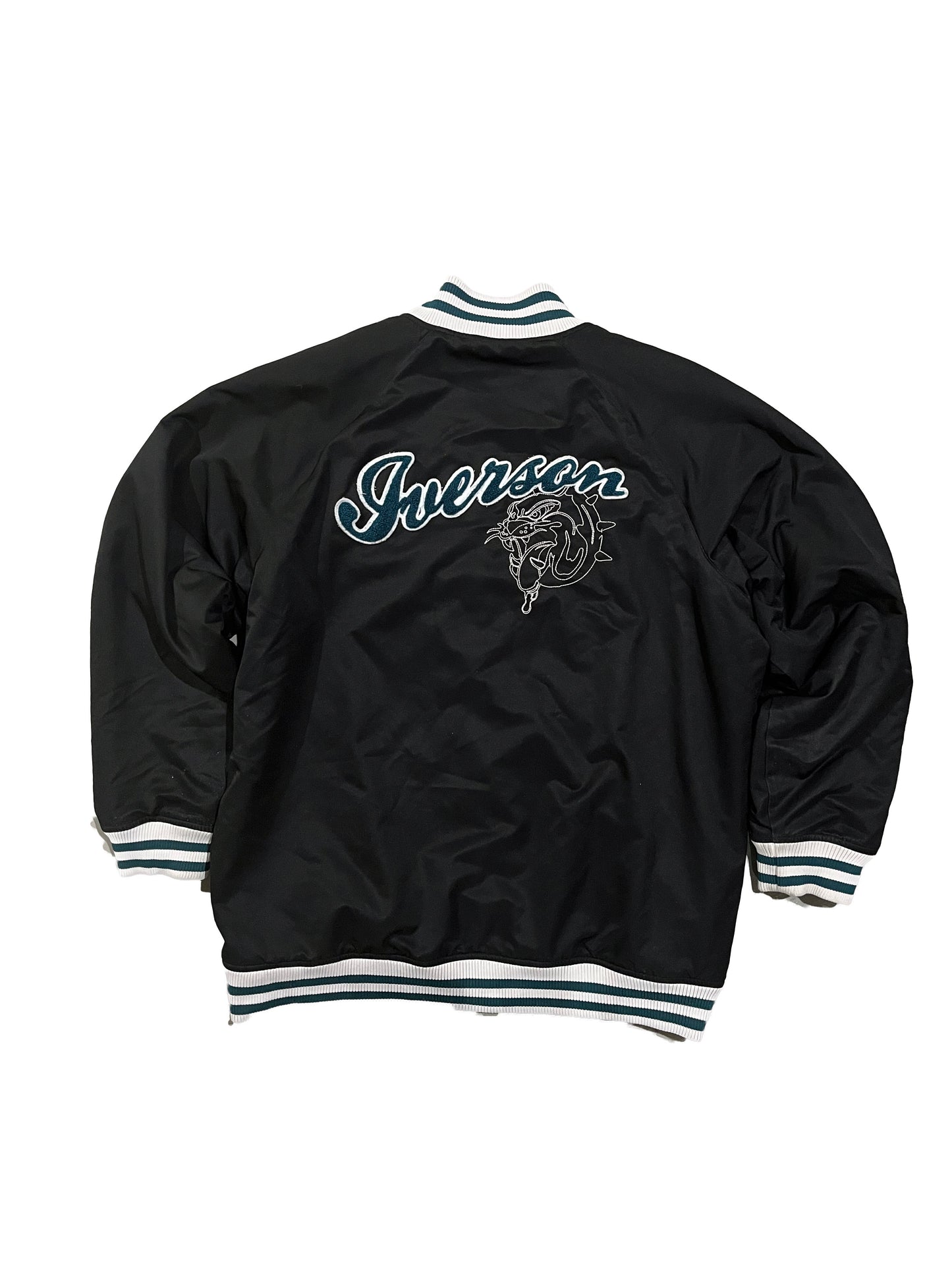 Vintage Reebok Allen Iverson  "The Answer" Bomber Jacket