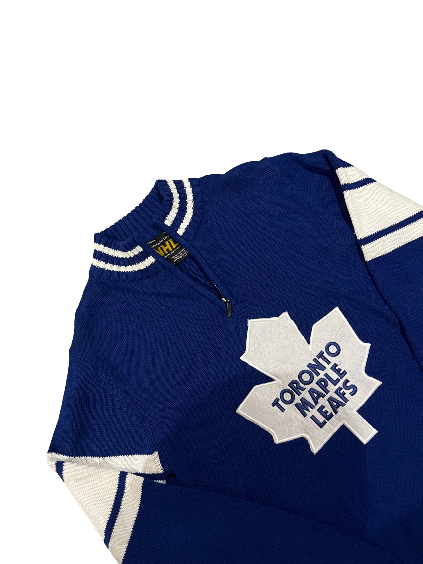 Vintage NHL Toronto Maple Leafs Knitted Sweater